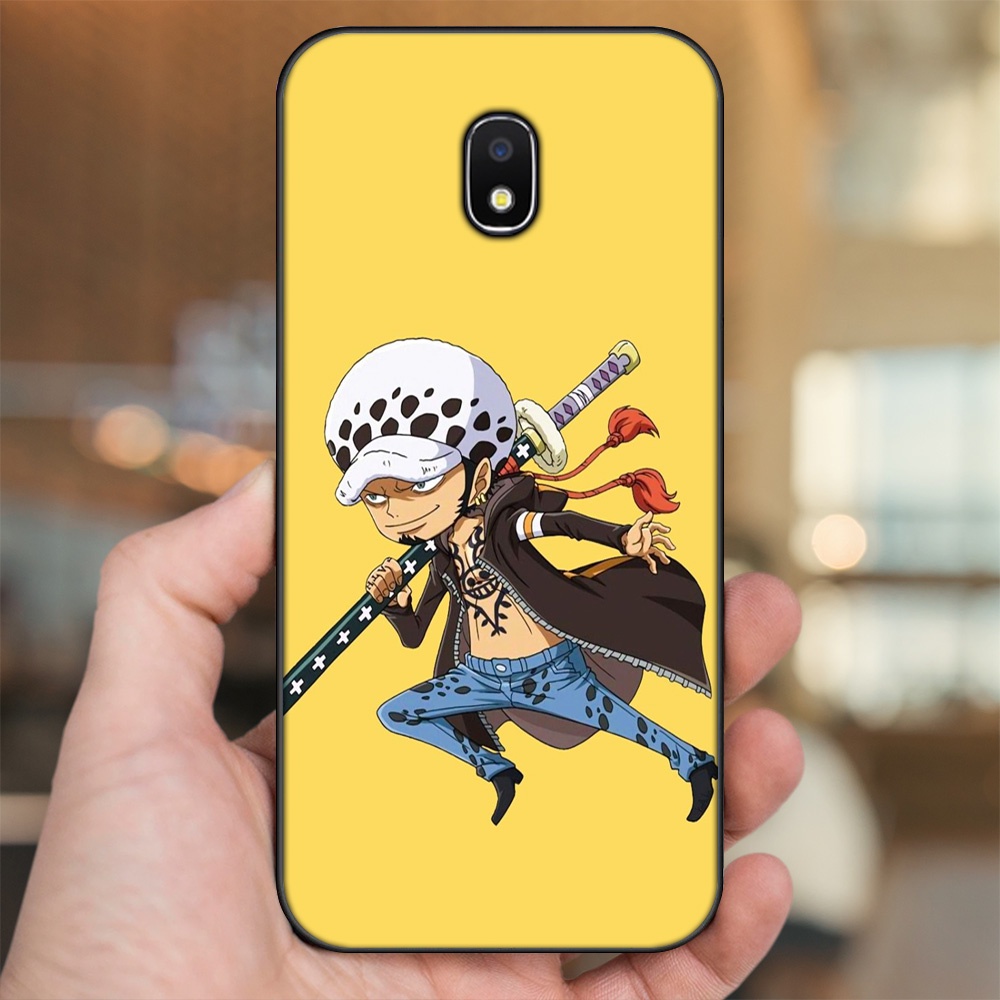 Ốp lưng Samsung J3 Pro, J5 2017, J5 Pro, J7 Pro viền đen in hình Law One Piece