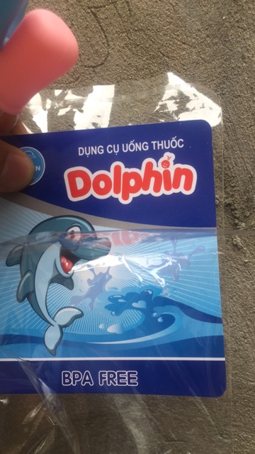 Dụng cụ uống thuốc và bón sữa dolphin
