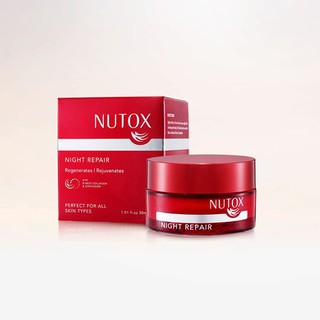 Kem ngăn ngừa lão hóa da ban đêm Nutox - tinh chất Collagen Tổ Yến 30ml