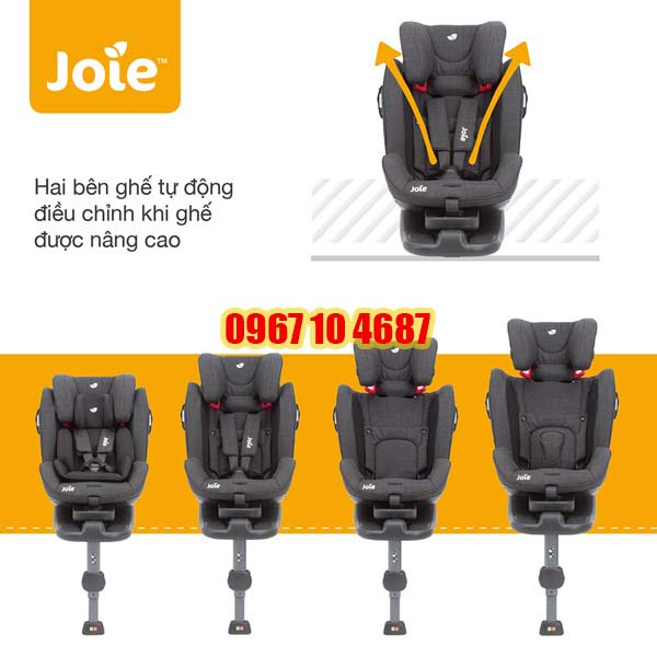 Ghế ngồi ô tô cho bé Joie Stages ISOFIX Pavement