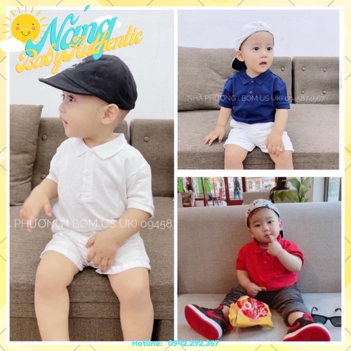 Áo polo chất da cá nhiều màu HM mẫu mới cực đẹp