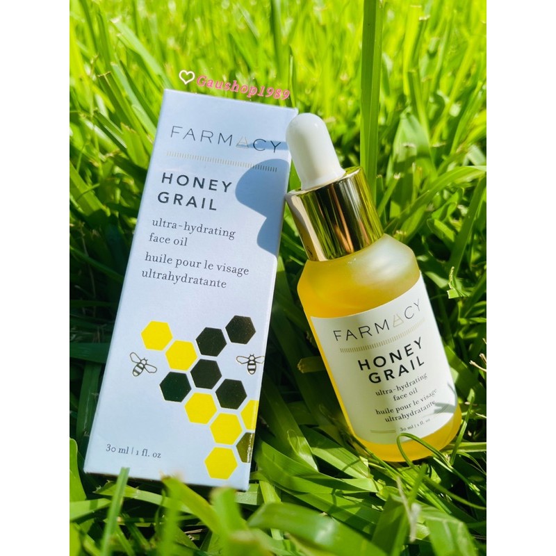 [Farmacy, 30ml, bill US] DẦU DƯỠNG DA FARMACY HONEY GRAIL ULTRA-HYDRATING FACE OIL - Dưỡng ẩm, cấp nước, chống lão hoá