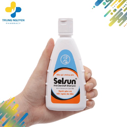 Dầu gội sạch gàu, hết ngứa da đầu Selsun