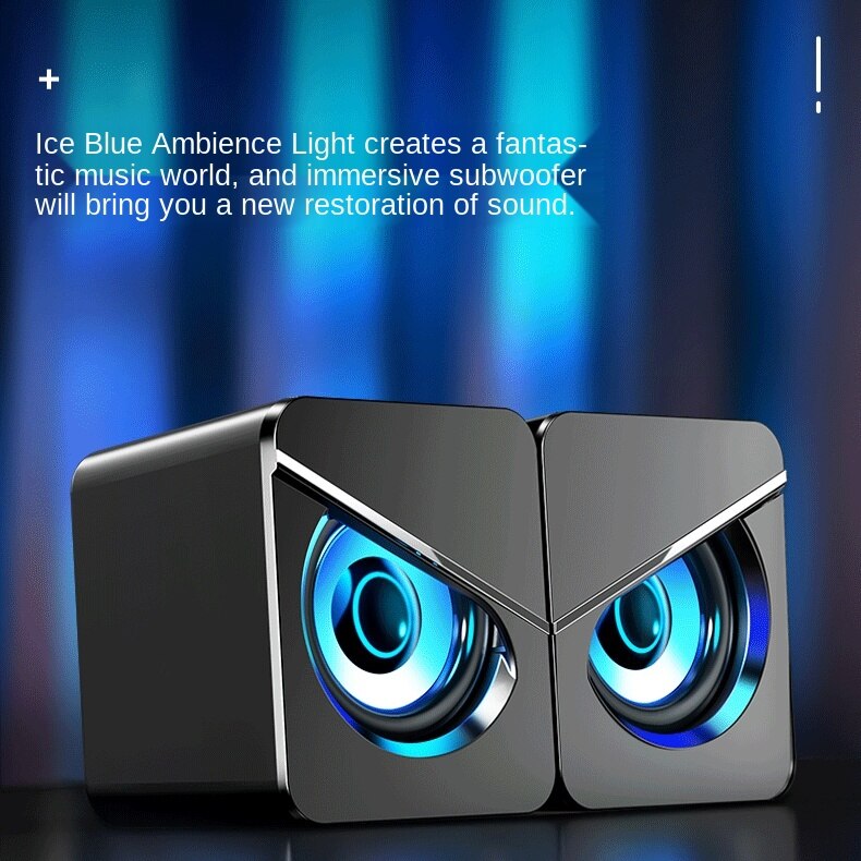 Bộ Loa Khuếch Đại Âm Thanh Usb Kèm Dây Cáp Chuyên Dụng