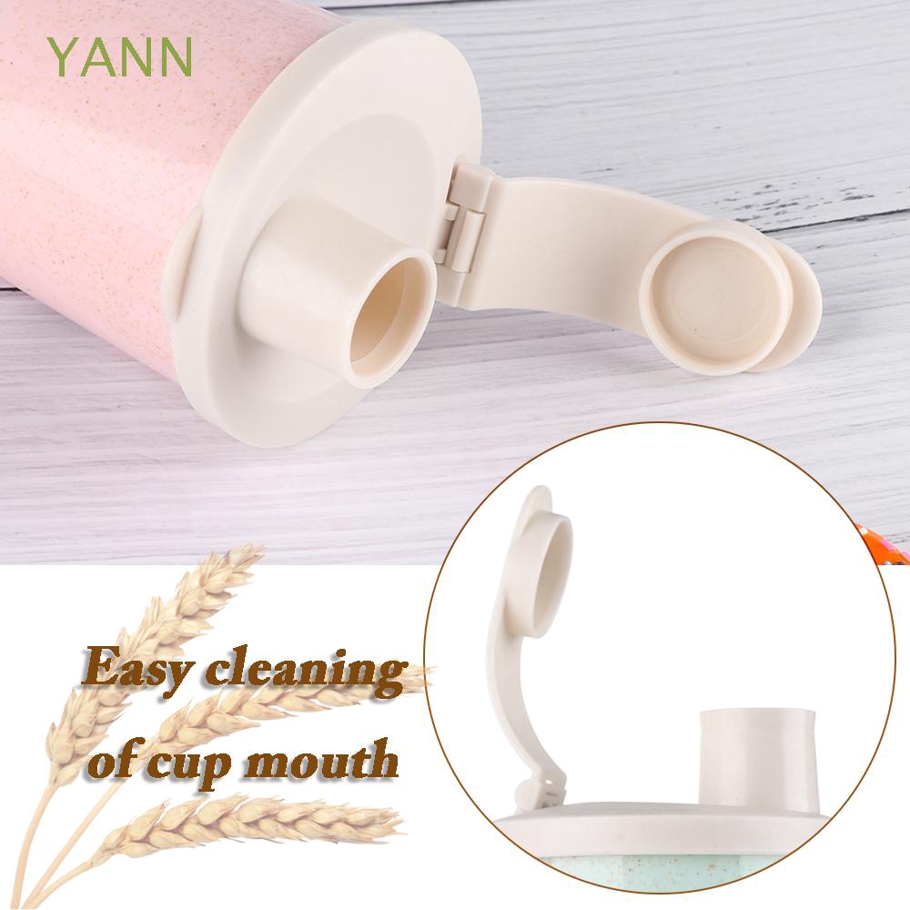 Bình nước 450ml có nắp đậy tiện lợi
