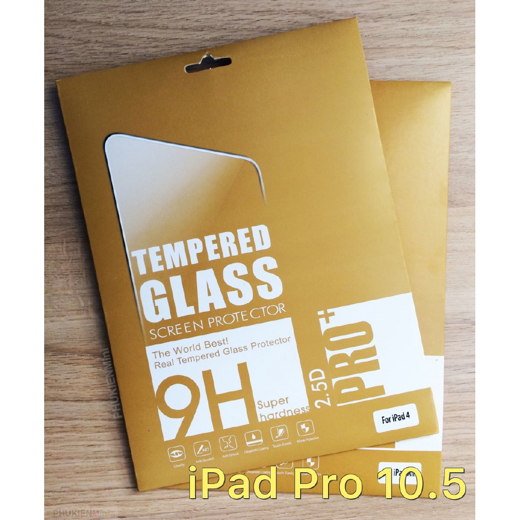 Dán cường lực 9H/2.5D cho iPad Air 3 2019 / iPad Pro 10.5 inch giá rẻ