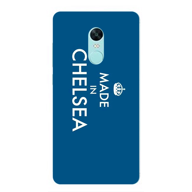 Ốp điện thoại silicon in logo Chelsea cho Wiko View 4 XL Max WIM Sunny 5 Lite Y61