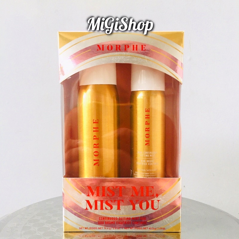 [Hàng Mỹ] Xịt Khoá Nền Morphe Mist Me Mist You Continuous Setting Mist | BigBuy360 - bigbuy360.vn