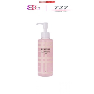 Tẩy trang Vinacosmetics Resence Cleansing Gel 200ml thành phần cây Sapindus Mukorossi loại bỏ bã nhờn trên da hàng Nhật