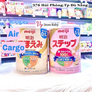 SỮA MEIJI LON 800g - NỘI ĐỊA NHẬT Date 2024