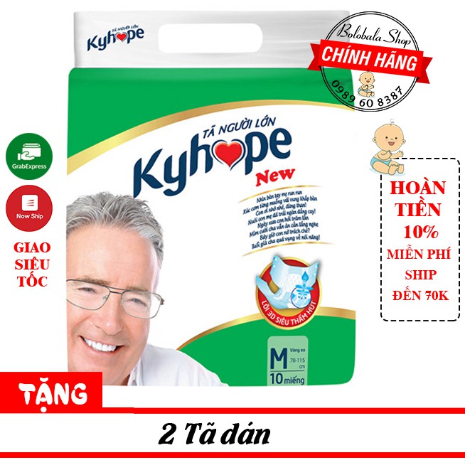 Tã dán Kyhope 10 miếng