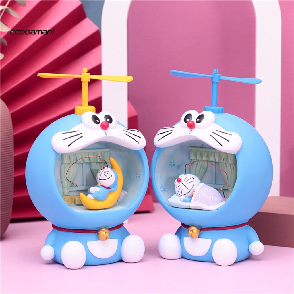 Hộp Đựng Tiền Tiết Kiệm Hình Doraemon Đa Năng Bằng Nhựa Resin