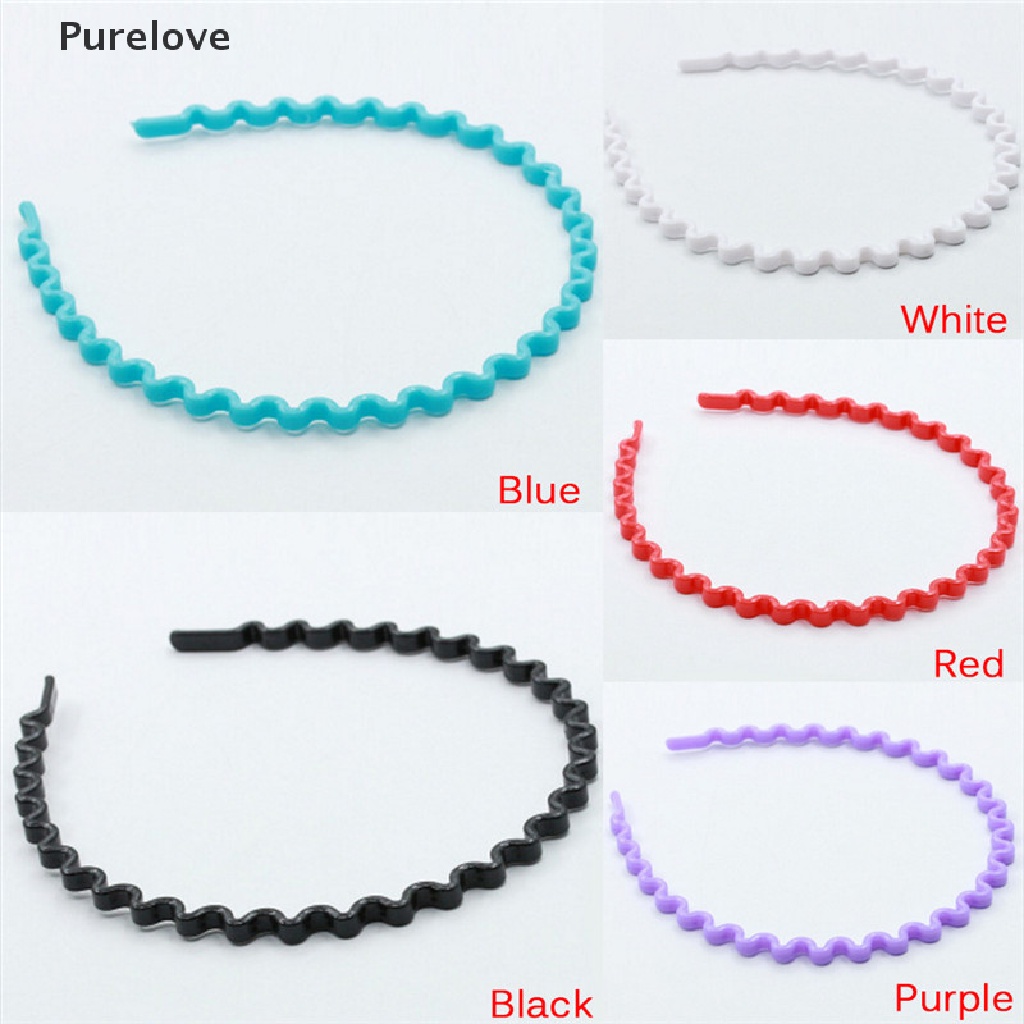 Set 1/5 băng đô cài tóc nhiều màu thời trang cho nữ