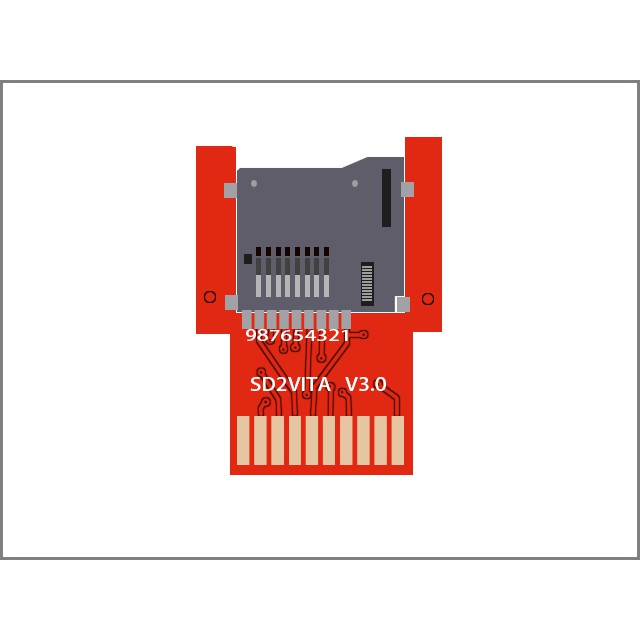 Adapter SD2Vita cho Ps Vita Henkaku 3.60