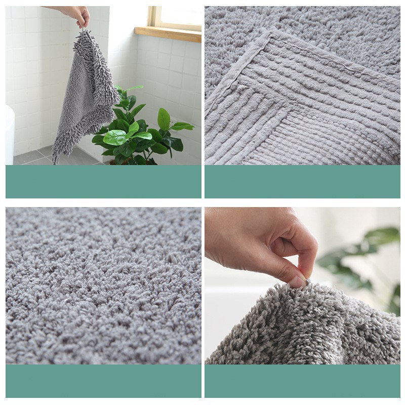 Thảm lau chân cao cấp trải phòng khách ,nhà tắm, bếp bằng len mịn thấm hút tốt