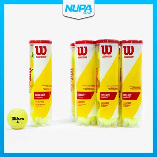 Banh Tennis Wilson Đỏ 4 Trái