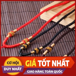 ) Dây dù đeo cổ kết hợp mặt dây chuyền, phật bản mệnh