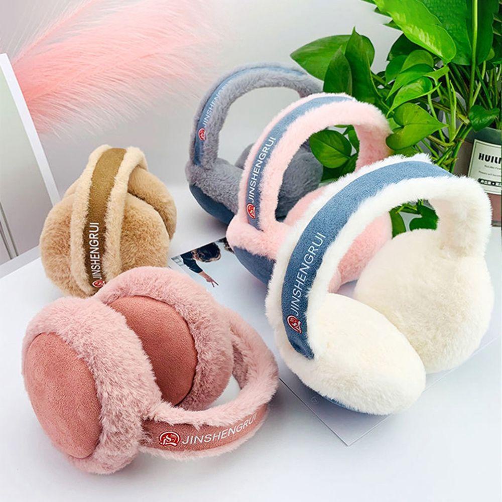 Bông Chụp Tai Giữ Ấm Màu Sắc Tinh Khiết