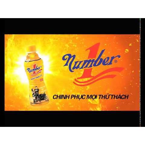 [ Vỉ 4 chai] Nước tăng lực Number 1 500ml.