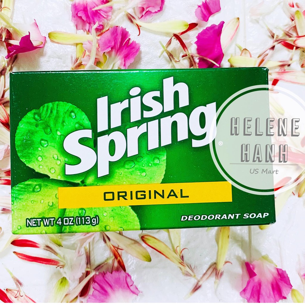 [US] Xà bông cục IRISH SPRING của Mỹ 113g