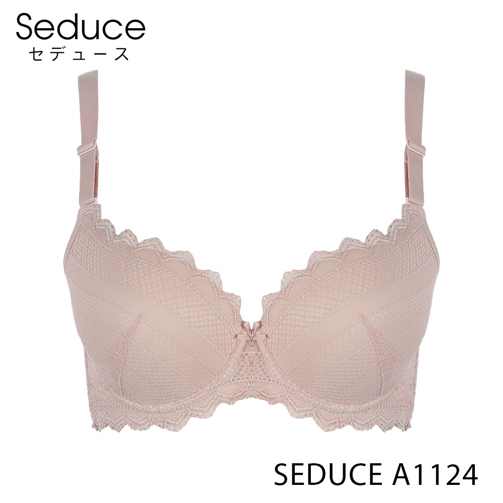 Áo Lót Nữ Ren Mút Mỏng Có Gọng Full Cup Seduce A1124