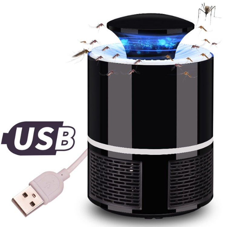 Đèn Bắt Muỗi Côn Trùng Thông Minh Thế Hệ Mới Sử Dụng Đèn LED và Đầu Cắm USB An Toàn, Tiện Dụng Bảo Hành 12 tháng