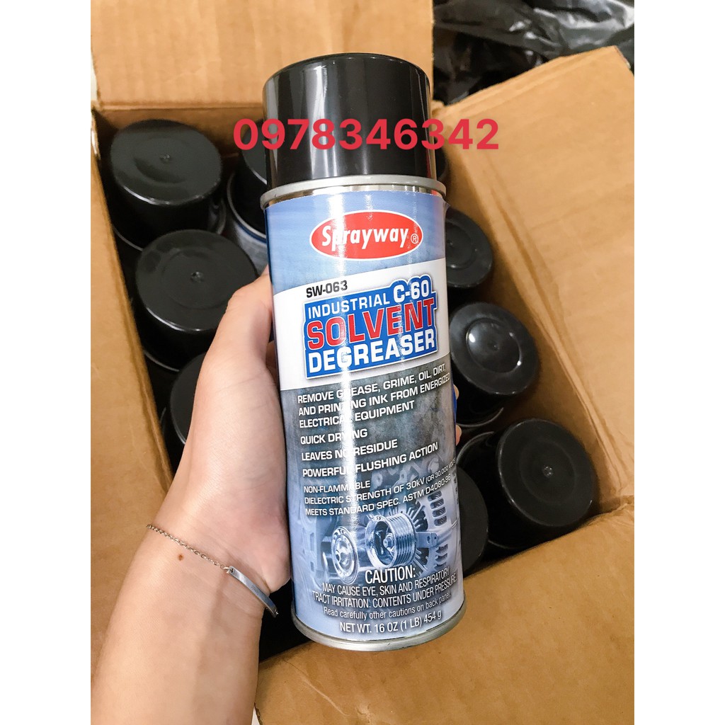 Sprayway sw063 -Chai tẩy tem nhãn
