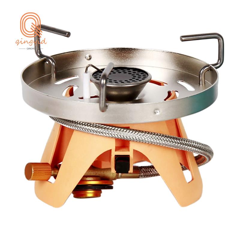 Camping Gas Stove Portable Folding Backpacking Stove Tourist Equipment for Outdoor Cooking Hiking Picnic – – top1shop