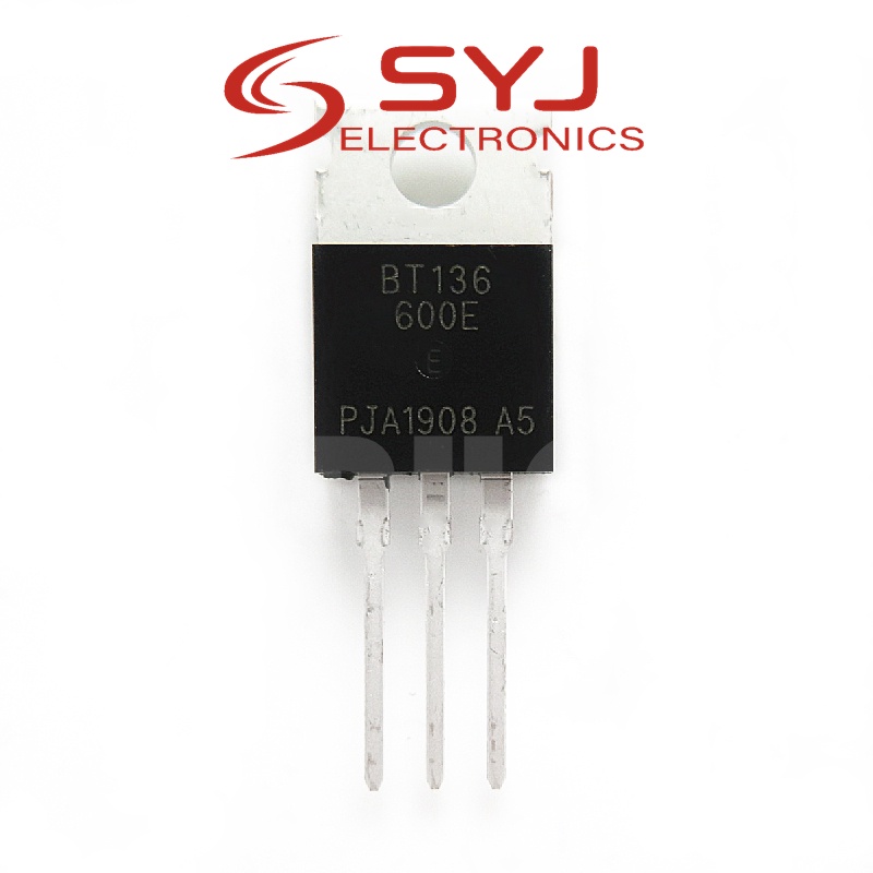 10 CÁI BT136-600E BT136 BT136-600 600V 4A Triacs RAIL TRIAC TO-220 mới nguyên bản Còn hàng