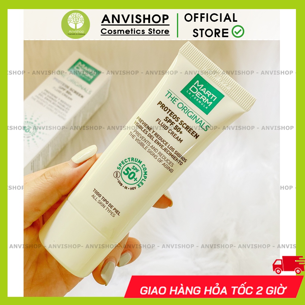 Kem chống nắng Marti Derm The Originals Proteos Screen SPF50+ 40ml