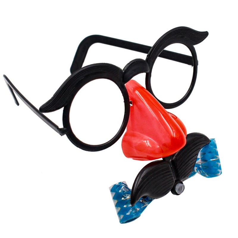 Còi Thổi Hình Rồng Đeo Mắt Kính Vui Nhộn Dùng Làm Quà Tặng Sinh Nhật Cho Bé