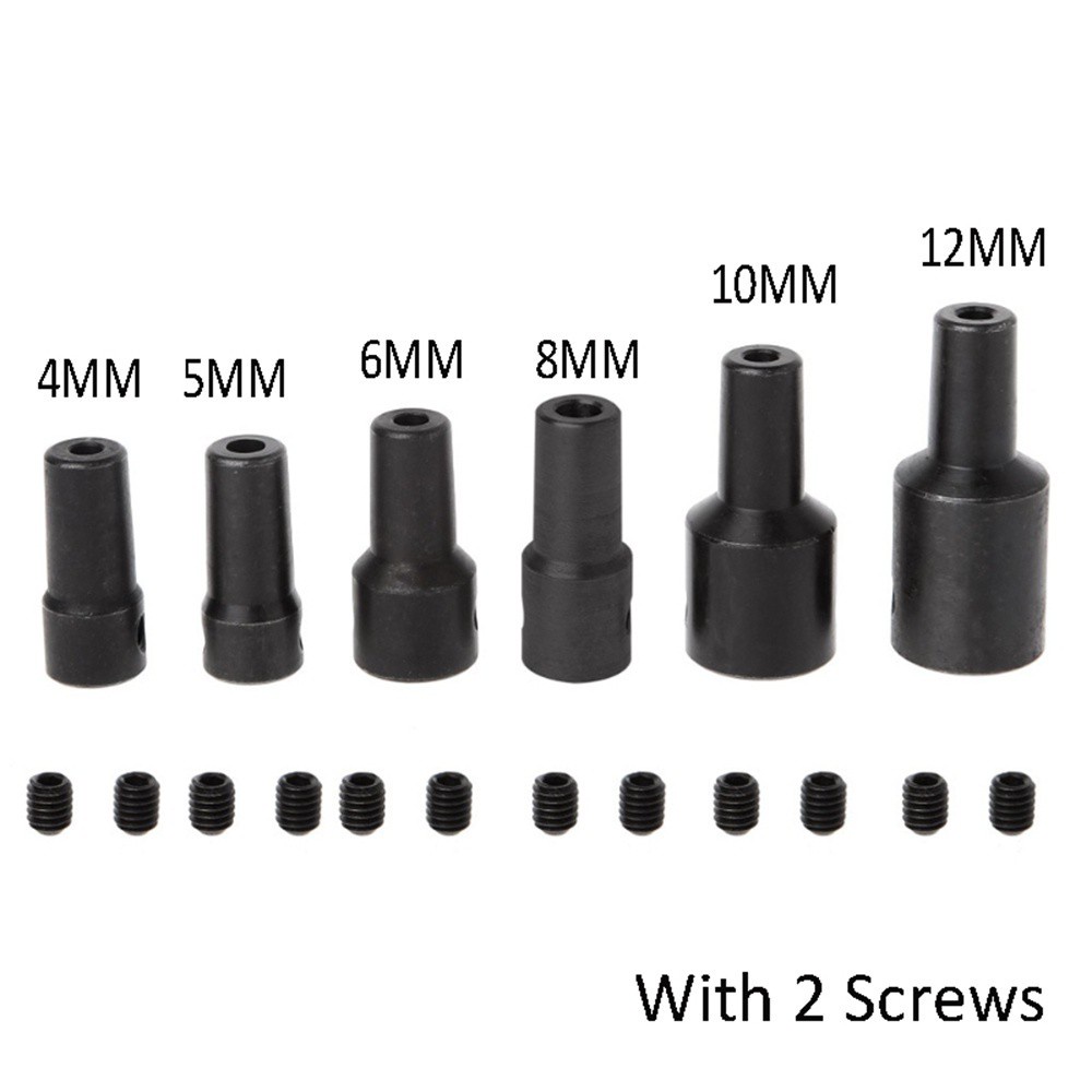 Đầu Nối Trục Động Cơ B10 Bằng Thép Màu Đen 4-12mm