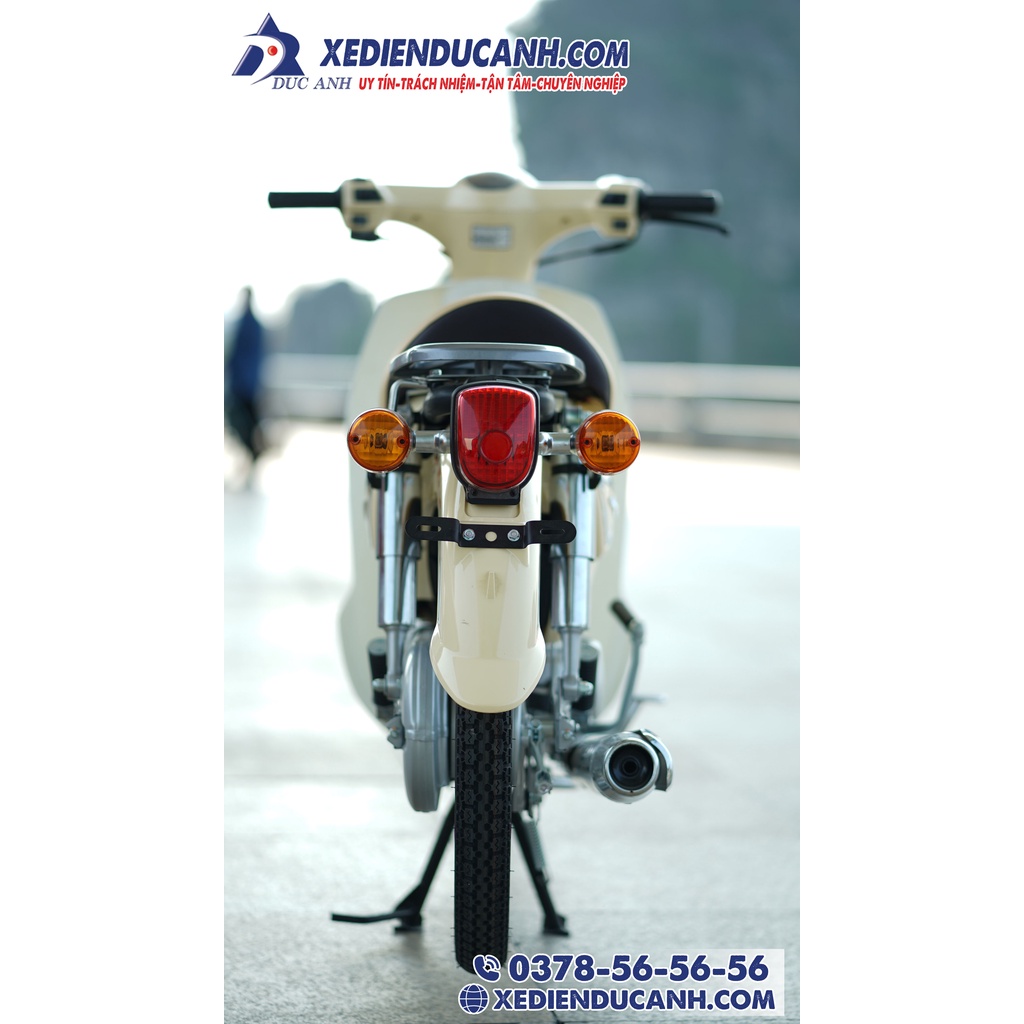 Xe số 50cc Cub 81 Halim new - vành nan hoa - 2021