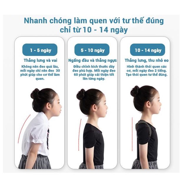 Đai chống gù lưng, Đai Lưng Nhắc Nhở Ngồi Đúng Tư Thế Kyphosis FK-212