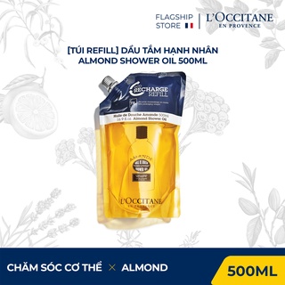 [Túi Refill] Dầu Tắm Hạnh Nhân L'Occitane Refill Almond Shower Oil 500ml
