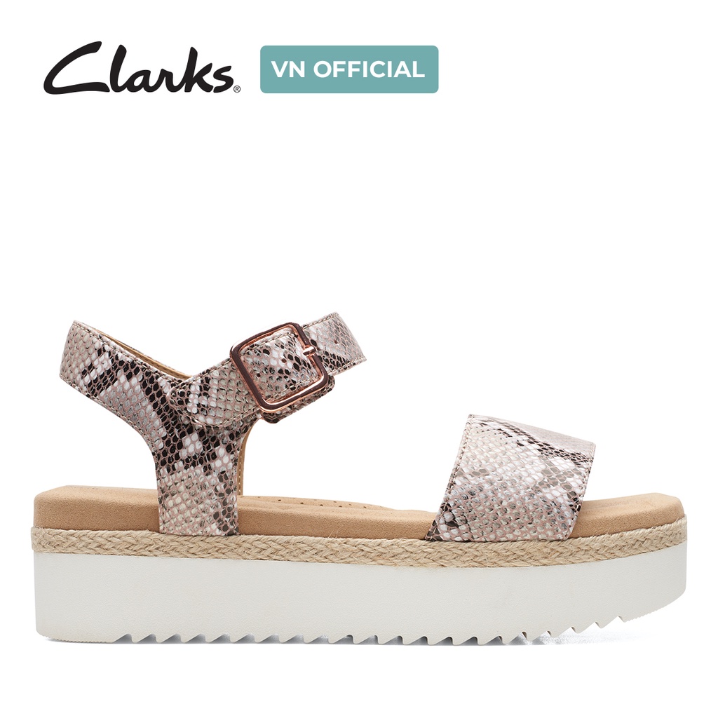 Giày Xăng Đan Nữ CLARKS Lana Shore màu Nâu
