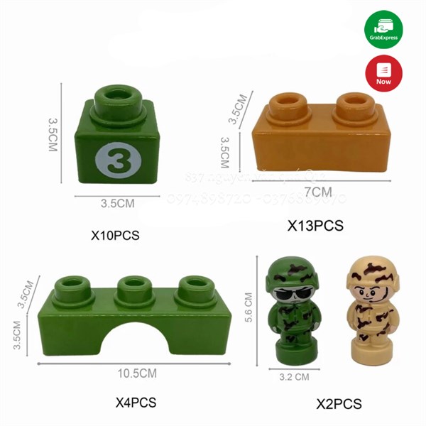 Túi đồ chơi lego xếp hình khối QS xanh rêu cho bé MÃ SP (DÀNH CHO NHÓM) 8899