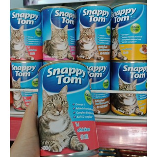 PATE DÀNH CHO MÈO SNAPPY TOM LON 400G