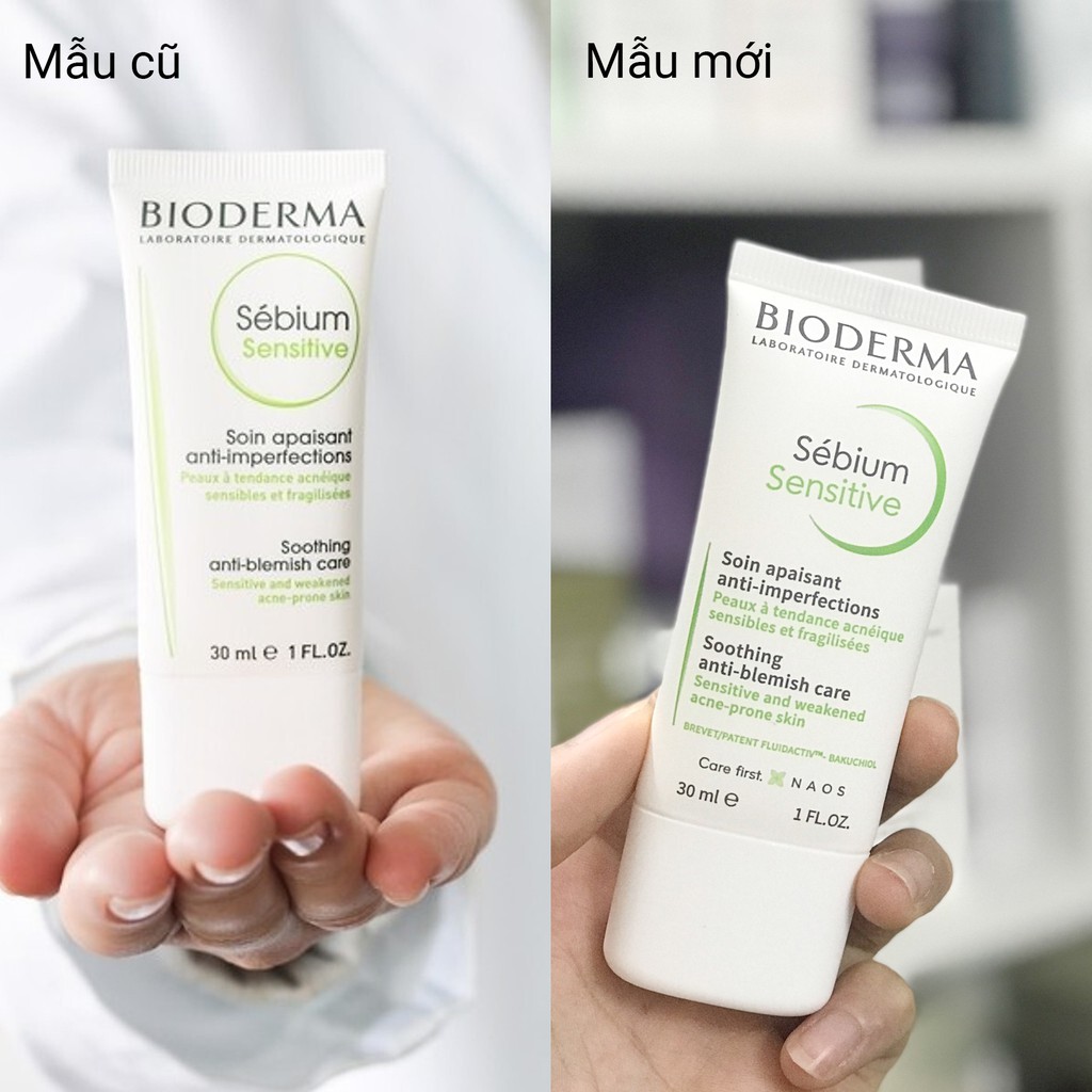 Kem Dưỡng Dịu Nhẹ Cho Da Nhạy Cảm Bioderma Laboratoire Dermatologique Sébium Sensitive Cream