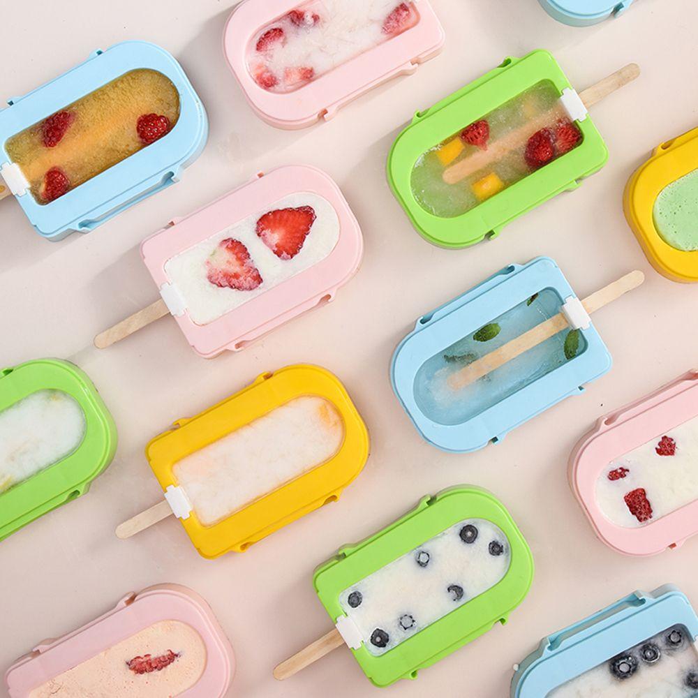 Khuôn Làm Kem Que / Sô Cô La DIY Dành Cho Gia Đình Vào Mùa Hè