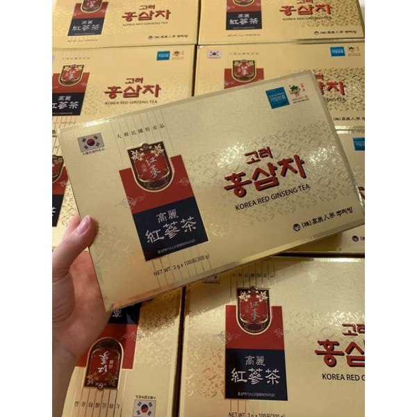 Trà nhân sâm Hàn Quốc( hộp 100 gói)