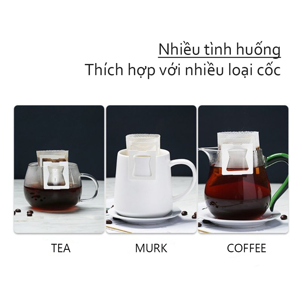 Combo 500 Phin Giấy Pha Cà Phê Đi Du Lịch Phin Cafe Bằng Giấy Linh Động hơn phin nhôm Có Bán Sỉ