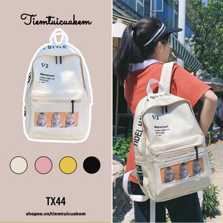 Balo ulzzang đi học ba cô gái đựng laptop, A4 chữ ½ Mainstream TX44