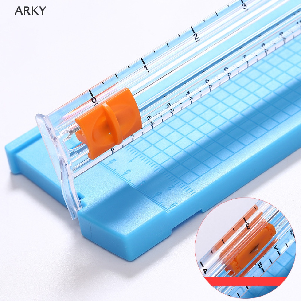 Dụng Cụ Cắt Tỉa Giấy Với Thước Đo Dạng Kéo Chính Xác ARKY