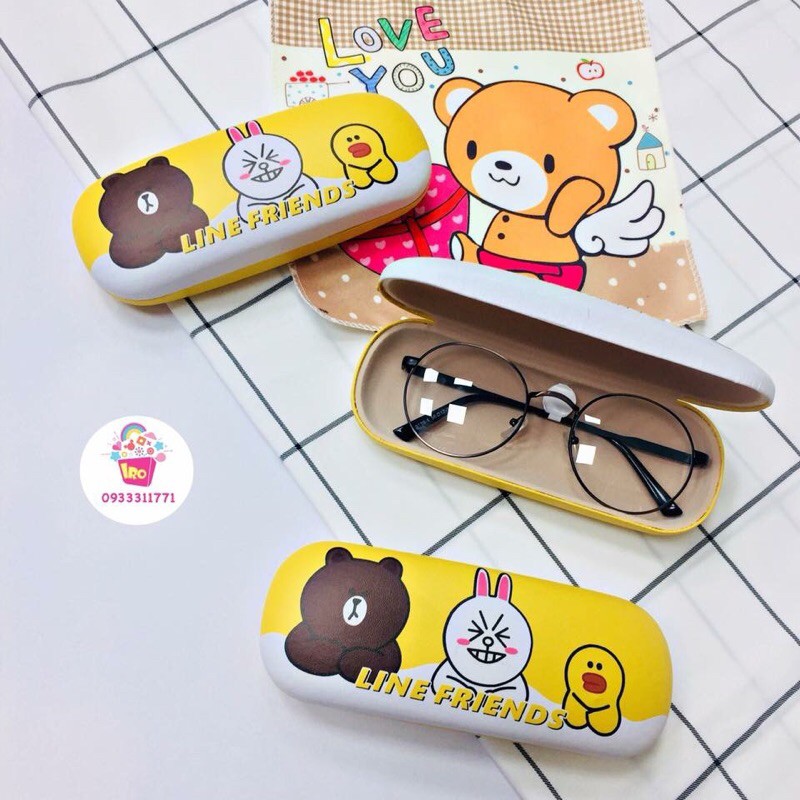 HỘP ĐỰNG KÍNH CẬN HÌNH THÚ VÀ TRÁI CÂY