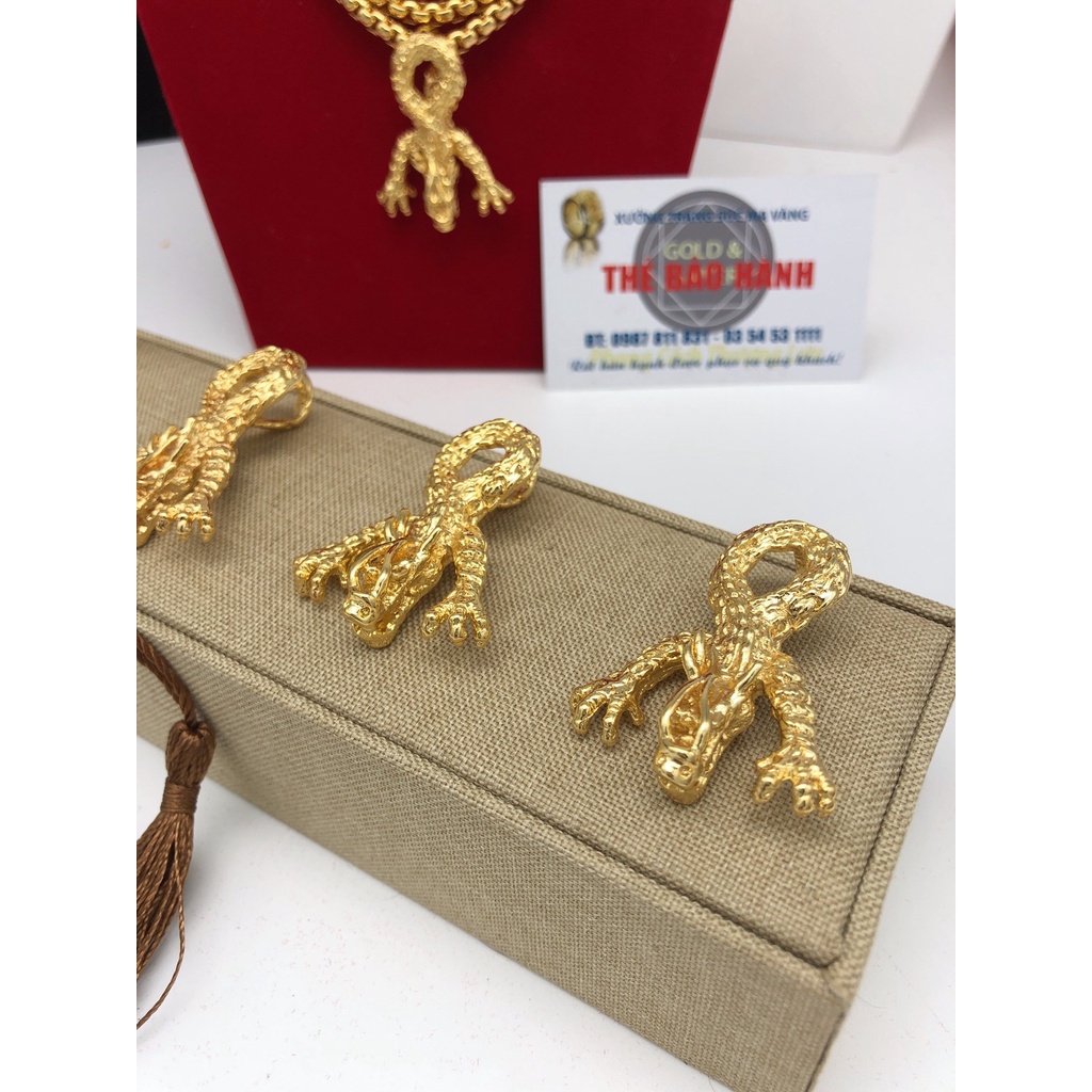 Dây Chuyền Nam Mạ Vàng 18k Không Bay Màu - Tặng Mặt Rồng