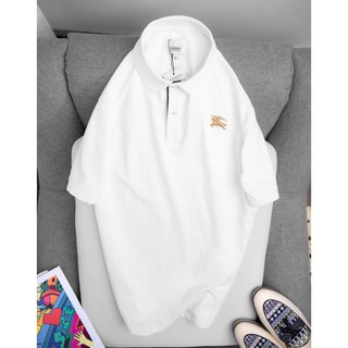 Áo polo vải cotton pique basic trụ áo sọc nova