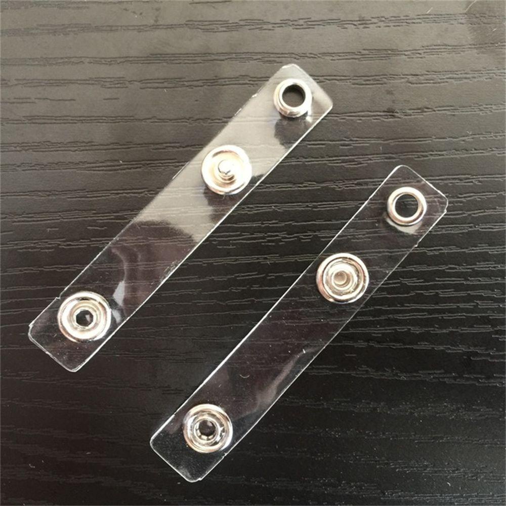 PEWANY Set 10 Dây Đeo Thẻ Trong Suốt Tiện Dụng Giá Đỡ