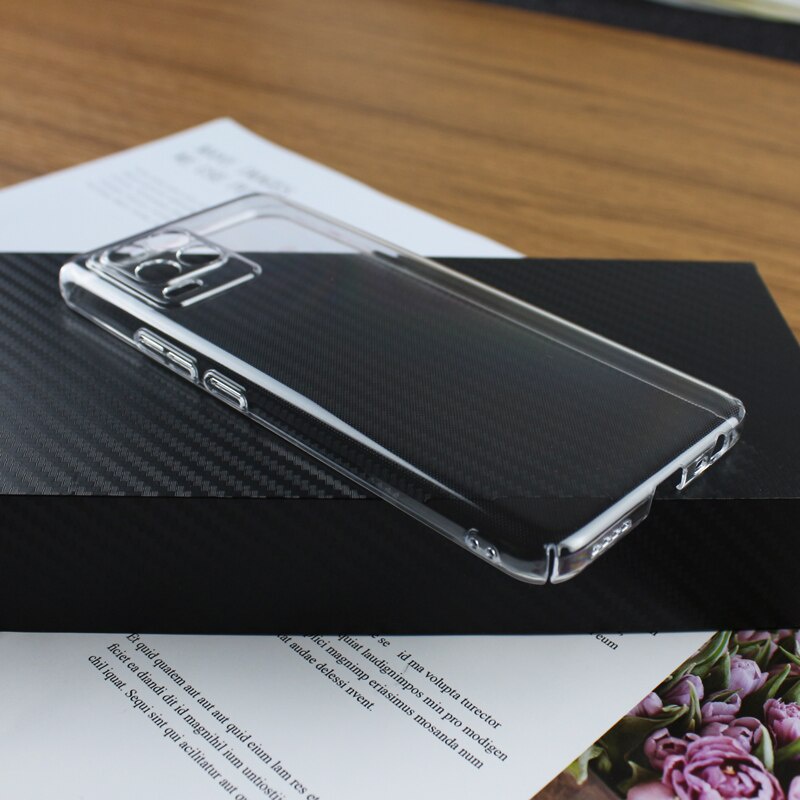 Ốp Điện Thoại PC Cứng Trong Suốt Bóng Bẩy Cho Oppo Realme 8 7 Pro 8s 7i V13 Q3i C17 Narzo 30 20 Pro 5G