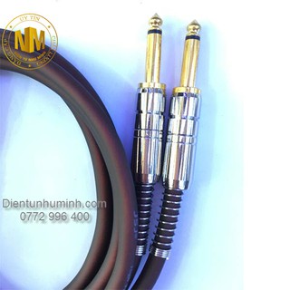Cặp Dây Jack Canon Đực ra 6.5mm dài 1m